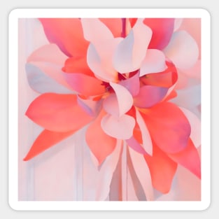 Delicate Pink Bouquet Sticker